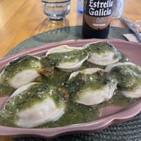 Sorrentinos Rellenos   at A Porta Verde in Santiago De Compostela