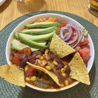 Tex Mex bowl   at A Porta Verde in Santiago De Compostela
