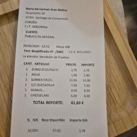 Overpriced for not very nice! at A Porta Verde in Santiago De Compostela