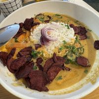 Thai curry   at A Porta Verde in Santiago De Compostela