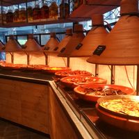 Warm buffet at Yalda - Sihlcity in Zurich