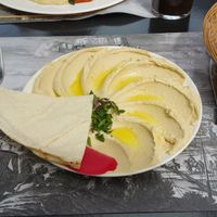 Hummus at Damas in Zurich