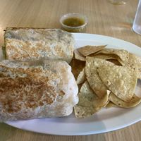 California burrito   at Phatties in Escondido