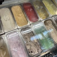 Vegan Sweet Potato ice cream!  at Walia Creamery in Denver