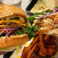   at Honeybee Burger in Los Angeles