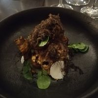 Vegetables and black truffle at Vincent's in Riga