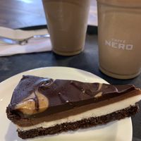 Bland cheesecake   at Caffè Nero in Welwyn Garden City