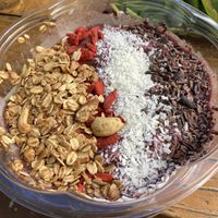 Seems to be the only place around with an Açaí bowl  at Date & Thyme - Help Yourself in Key West