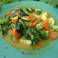 coconut curry at Date & Thyme - Help Yourself in Key West