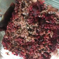 Beet and quinoa salad  at Date & Thyme - Help Yourself in Key West
