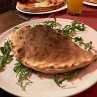 Vegane Calzone at Allegro in Guenzburg