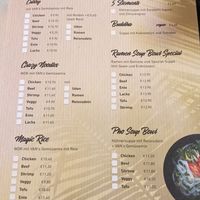 Menu2 at Uncle Van - Steingasse in Salzburg