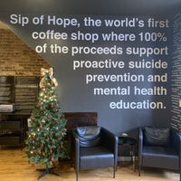   at Sip of Hope Coffee Bar in Chicago