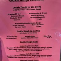 Menu   at Cinnaholic - Blue Diamond in Las Vegas