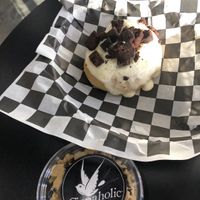 Cookie dough at Cinnaholic - Blue Diamond in Las Vegas