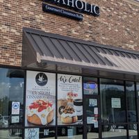 From the street at Cinnaholic in Pearland