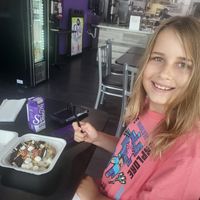 Dining in! Build your own roll! at Cinnaholic in Pearland