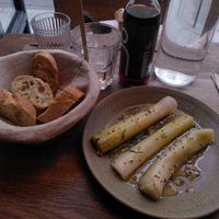 Leeks at Mōpa in Paris