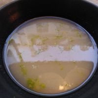 Dessert soup at Mōpa in Paris