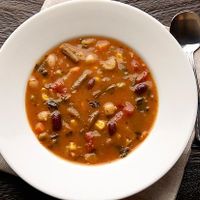 Organic vegetarian vegetable soup at Jason's Deli in Naples