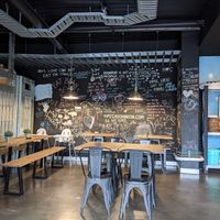 Decor at Lisica Cafe in Maribyrnong