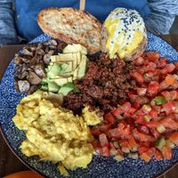 Big breakfast at Lisica Cafe in Maribyrnong