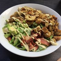 Caesar salad at Lisica Cafe in Maribyrnong