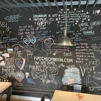 Amazing chalk board at Lisica Cafe in Maribyrnong