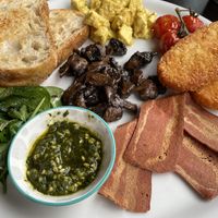 Big breakfast at Lisica Cafe in Maribyrnong