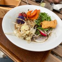 tokyo ramen: toppings in 😋 at Uki Green in Warsaw