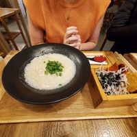 Garlic ramen at Uki Green in Warsaw