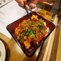 Mapo tofu at Uki Green in Warsaw