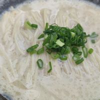 Ramen base with noodles at Uki Green in Warsaw