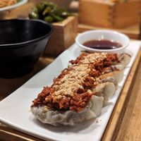 Mince gyoza - you NEED to try these at Uki Green in Warsaw