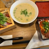 Ramen and spicy tofu   at Uki Green in Warsaw
