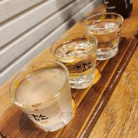 Comparison of 3 sake at Uki Green in Warsaw