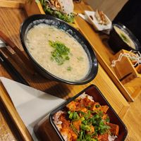 Lunch special with tofu (mabo-don) at Uki Green in Warsaw