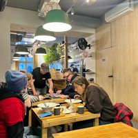 Interior. The place got crowded during the last hour of lunch on a Monday. at Uki Green in Warsaw