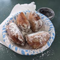 Vegan Beignets 😍 at Follow Your Heart Market & Cafe in Canoga Park