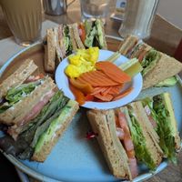 Club Sandwich at Follow Your Heart Market & Cafe in Canoga Park