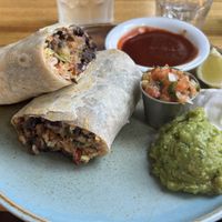 Zorro Burrito 😋   at Follow Your Heart Market & Cafe in Canoga Park