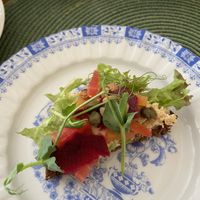 Vegan sandwich 🌱  at Alice & Kattens Tesalong in Lund