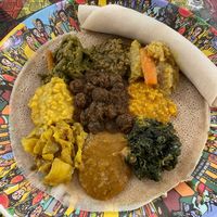 piatto misto vegano   at Habesha in Bologna