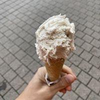 Coconut milk as base and coffee at Bargello in Luxembourg City