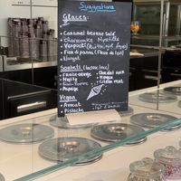 Menu at the moment at Bargello in Luxembourg City