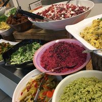 Daily salad buffet 2 at Wicked Rabbit in Copenhagen