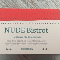 Call to see if they are open and want to make a reservation.  at Nude Bistrot in Jaen
