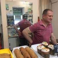 Меню на зеркале. at Vegasad in Simferopol