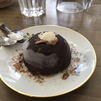 Chocolate “mound"  at Terra Vega in Nantes