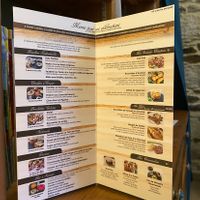 Menu for catering #Veganuary at Terra Vega in Nantes